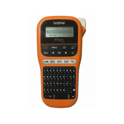 Brother PT-E110VP industrial label printer for electrical installations in Egypt