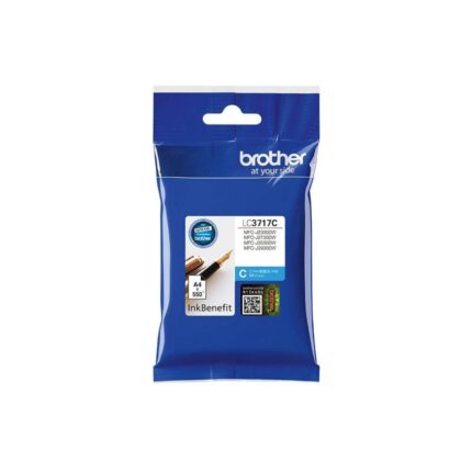 Brother LC3717C Cyan Original Ink Cartridge