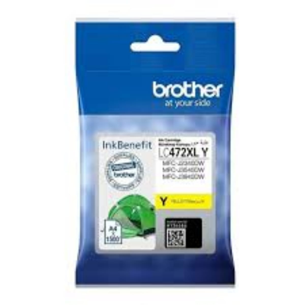lc472XL Y Brother LC-472XL Yellow original high yield ink cartridge – 1500 pages