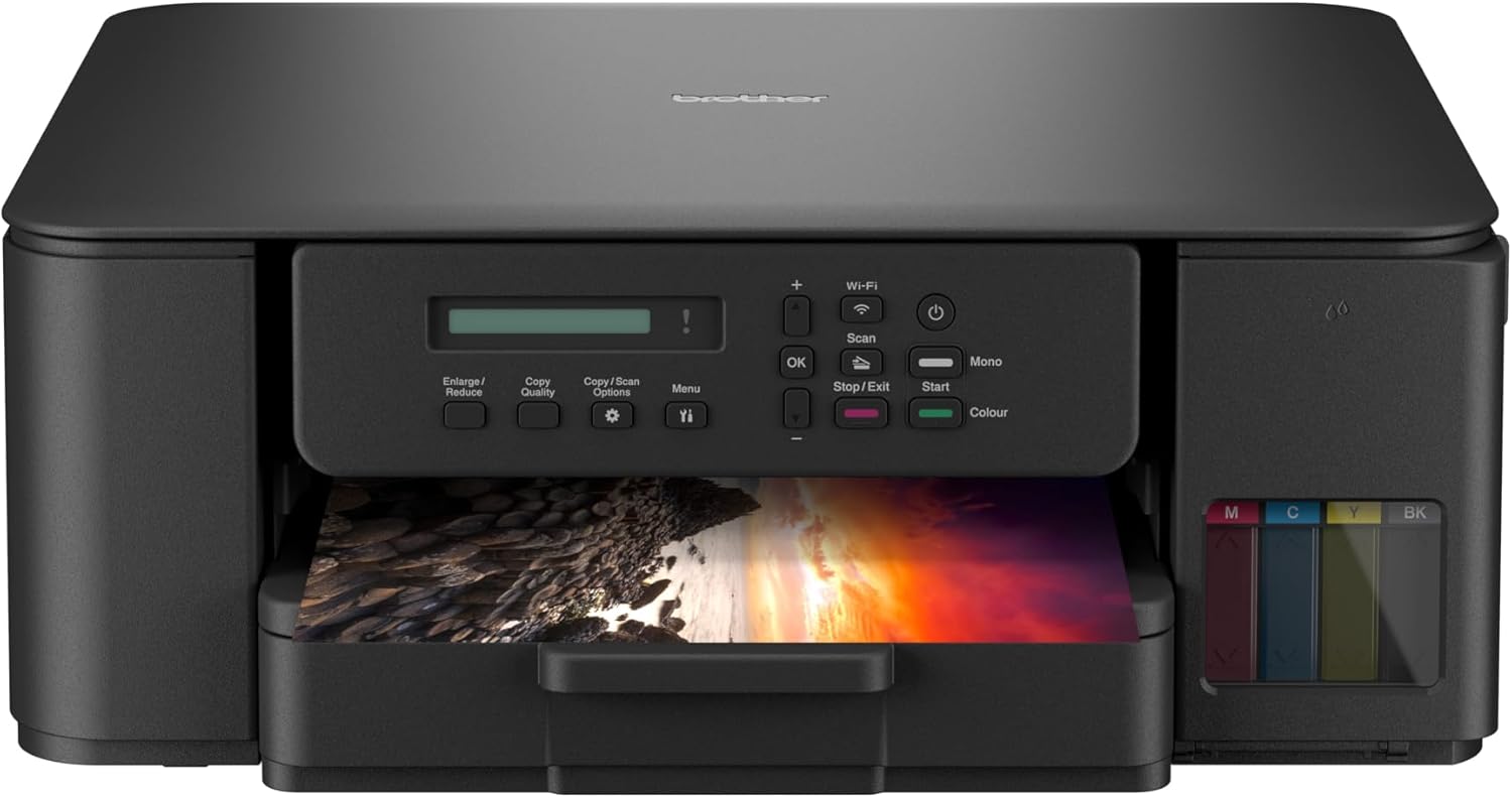 Brother DCP-T530DW All-in-One Tank Printer - Black