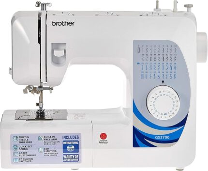 Brother GS3700 37 stitch sewing machine white