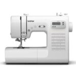 Brother FS60X computerized sewing machine with 60 stitches and metal frame for heavy-duty sewing