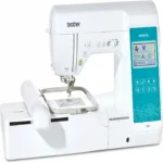 Brother F580 computerized sewing and embroidery machine with LCD screen