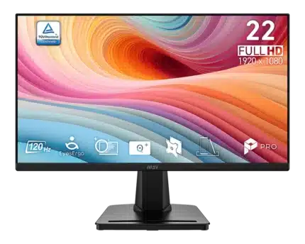 MSI PRO MP225 E12VL 21.45-inch Full HD 120Hz VA monitor