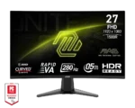 MSI MAG 276CXF 27-inch FHD 280Hz curved Rapid VA gaming monitor