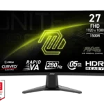 MSI MAG 276CXF 27-inch FHD 280Hz curved Rapid VA gaming monitor