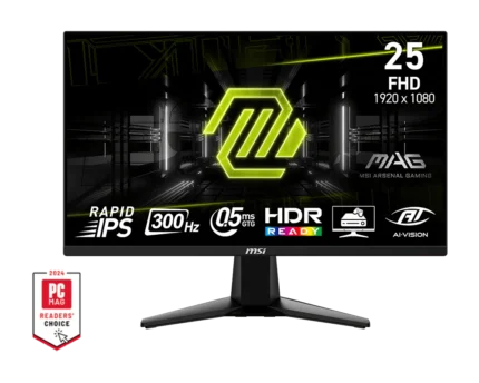 MSI MAG 255XF 24.5-inch Full HD 300Hz Rapid IPS gaming monitor