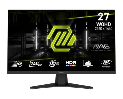 MSI MAG 274QF X24 27-inch WQHD 240Hz Rapid IPS gaming monitor