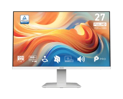 MSI PRO MP273W E14A white 27-inch Full HD 144Hz IPS monitor